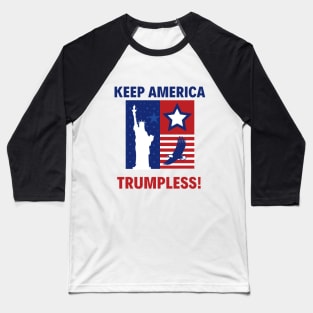 Keep America Trumpless Baseball T-Shirt